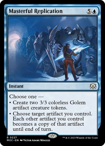 Image for Masterful Replication (227) [Commander: March of the Machine]