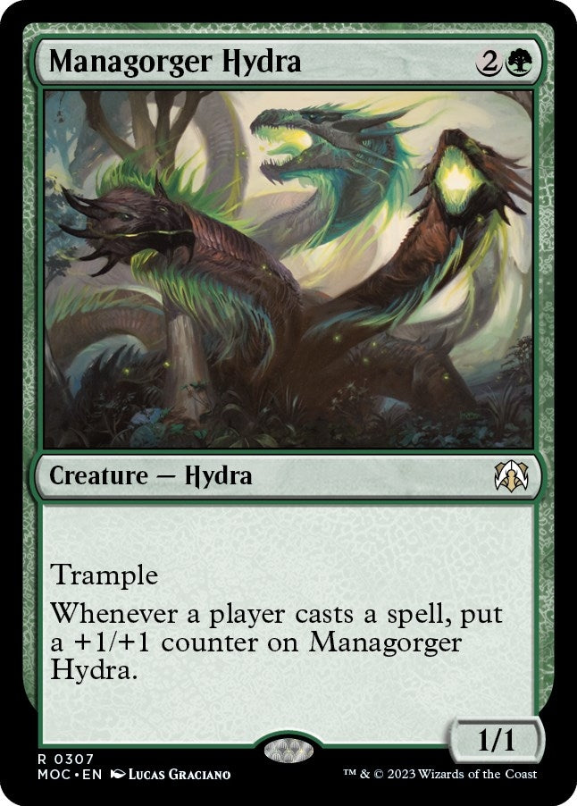 Image for Managorger Hydra (307) [Commander: March of the Machine]