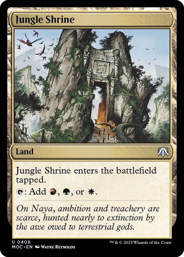 Image for Jungle Shrine (408) [Commander: March of the Machine]