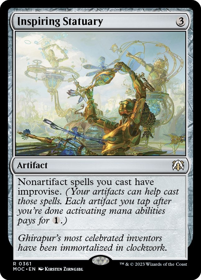 Image for Inspiring Statuary (361) [Commander: March of the Machine]