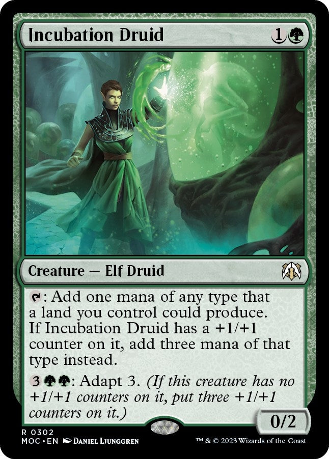Image for Incubation Druid (302) [Commander: March of the Machine]