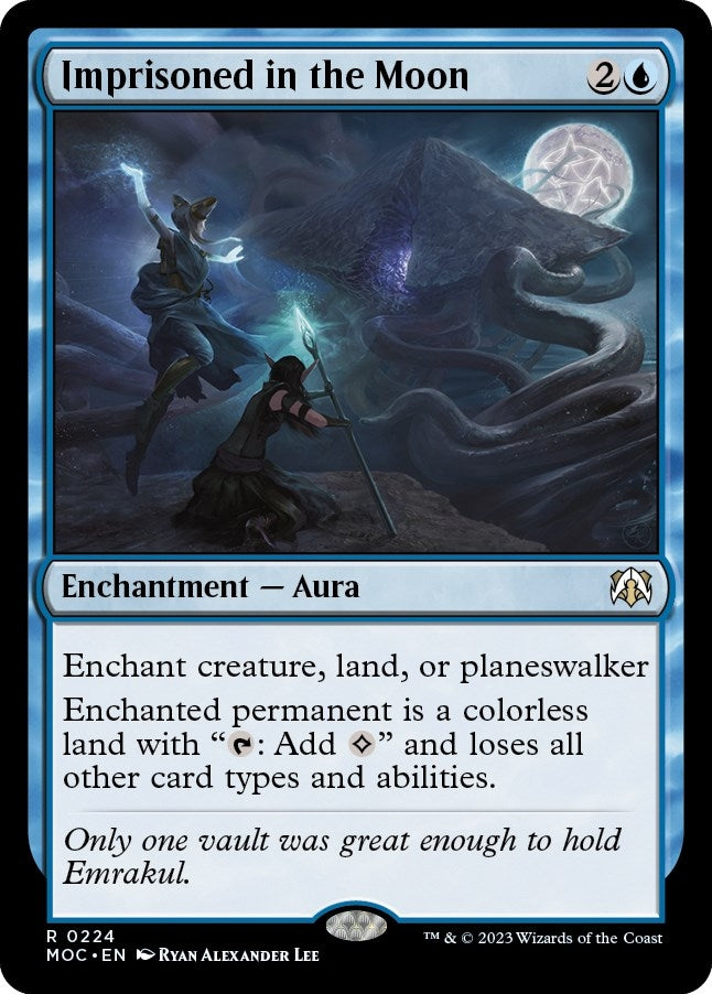 Image for Imprisoned in the Moon (224) [Commander: March of the Machine]