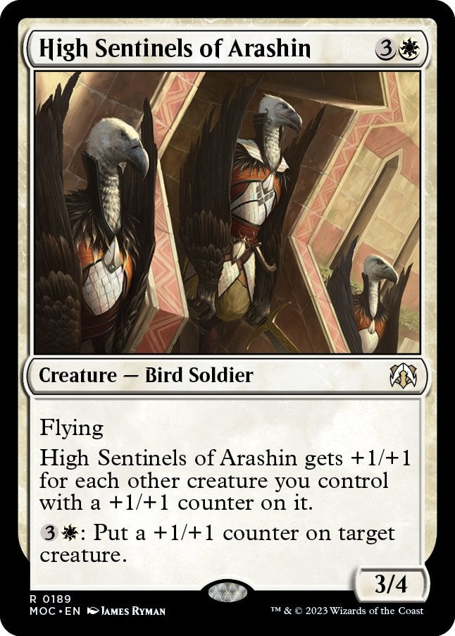 Image for High Sentinels of Arashin (189) [Commander: March of the Machine]