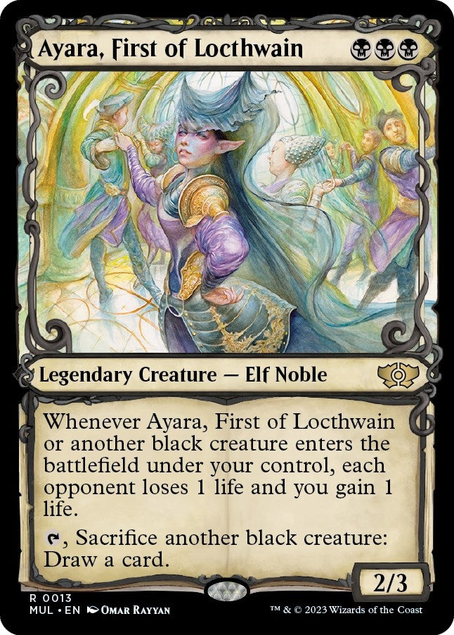 Image for Ayara, First of Locthwain (13) [March of the Machine: Multiverse Legends]