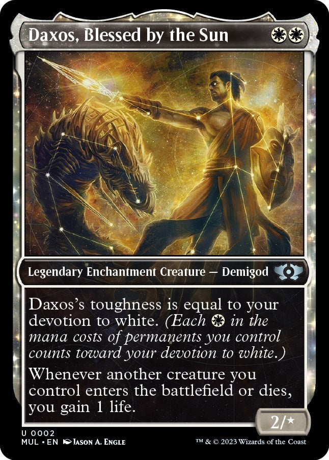 Image for Daxos, Blessed by the Sun (2) [March of the Machine: Multiverse Legends]