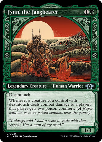 Image for Fynn, the Fangbearer (26) [March of the Machine: Multiverse Legends]