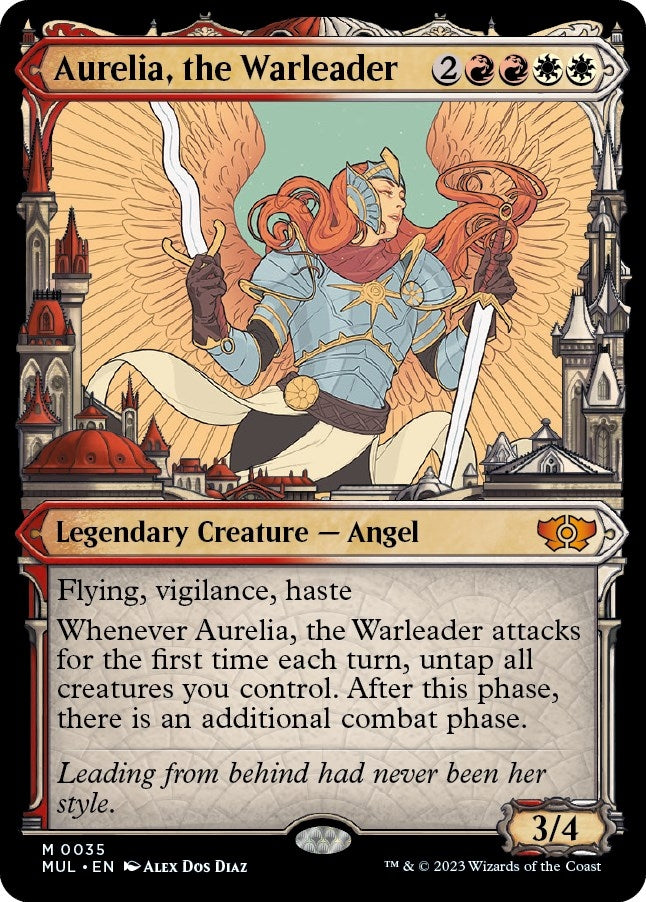 Image for Aurelia, the Warleader (35) [March of the Machine: Multiverse Legends]