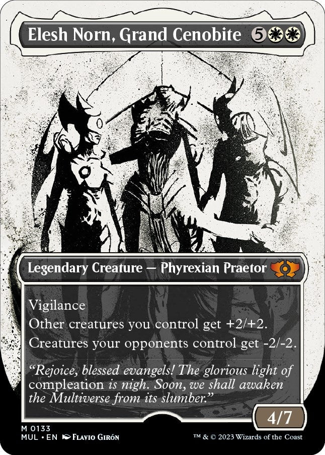 Image for Elesh Norn, Grand Cenobite (Halo Foil) (133) [March of the Machine: Multiverse Legends]