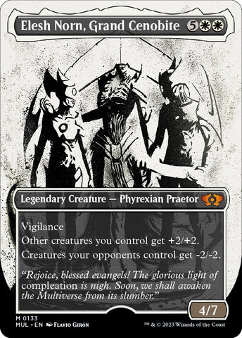 Image for Elesh Norn, Grand Cenobite (Halo Foil) (133) [March of the Machine: Multiverse Legends]