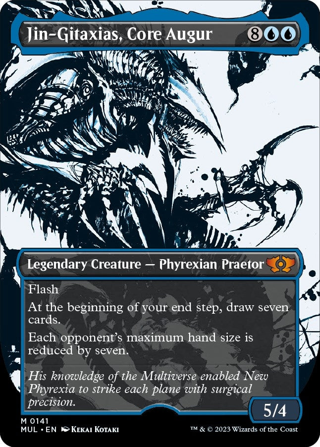 Image for Jin-Gitaxias, Core Augur (Halo Foil) (141) [March of the Machine: Multiverse Legends]