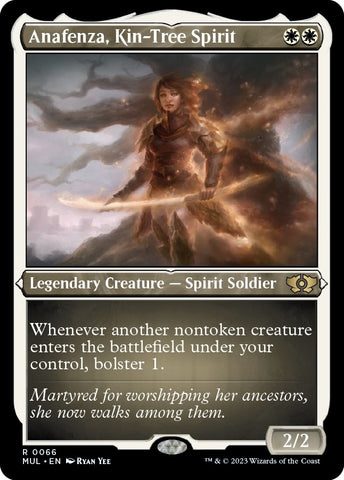 Image for Anafenza, Kin-Tree Spirit (Foil Etched) (66) [March of the Machine: Multiverse Legends]