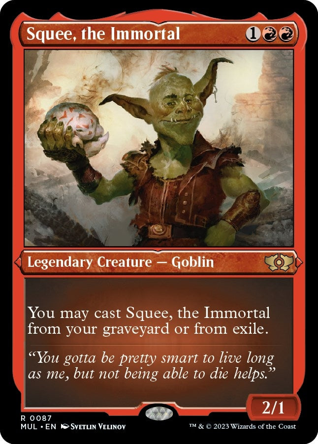 Image for Squee, the Immortal (Foil Etched) (87) [March of the Machine: Multiverse Legends]