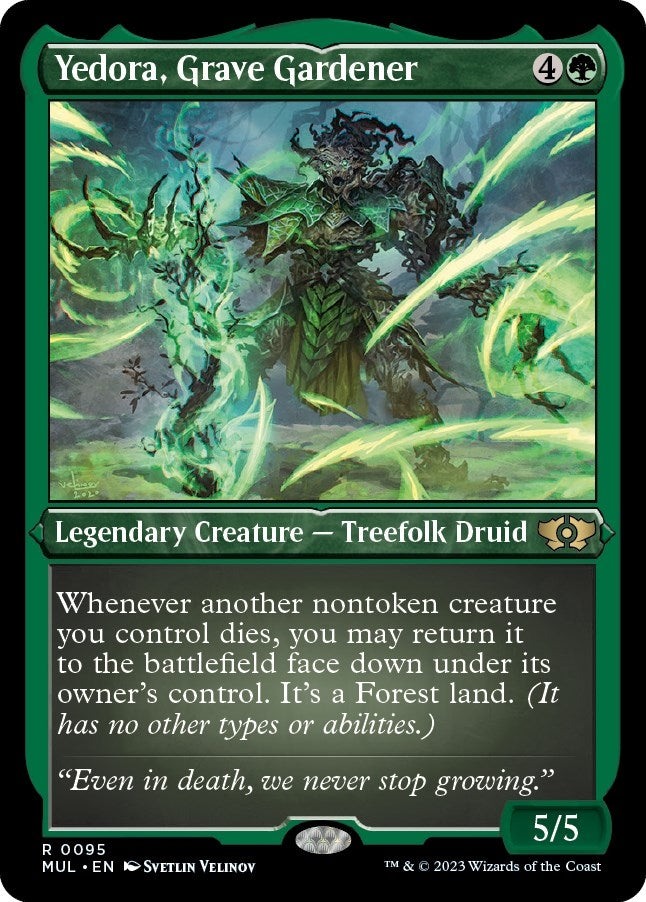 Image for Yedora, Grave Gardener (Foil Etched) (95) [March of the Machine: Multiverse Legends]