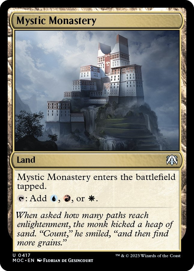 Image for Mystic Monastery (417) [Commander: March of the Machine]