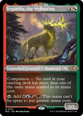 Image for Jegantha, the Wellspring (Foil Etched) (109) [March of the Machine: Multiverse Legends]