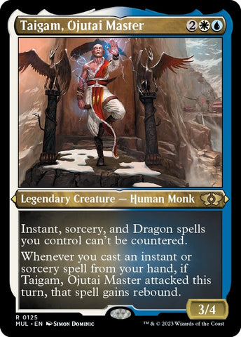 Image for Taigam, Ojutai Master (Foil Etched) (125) [March of the Machine: Multiverse Legends]