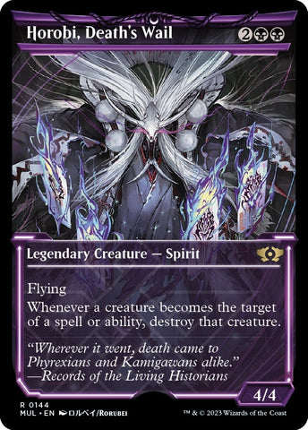 Image for Horobi, Death's Wail (Halo Foil) (144) [March of the Machine: Multiverse Legends]