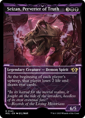 Image for Seizan, Perverter of Truth (Halo Foil) (145) [March of the Machine: Multiverse Legends]
