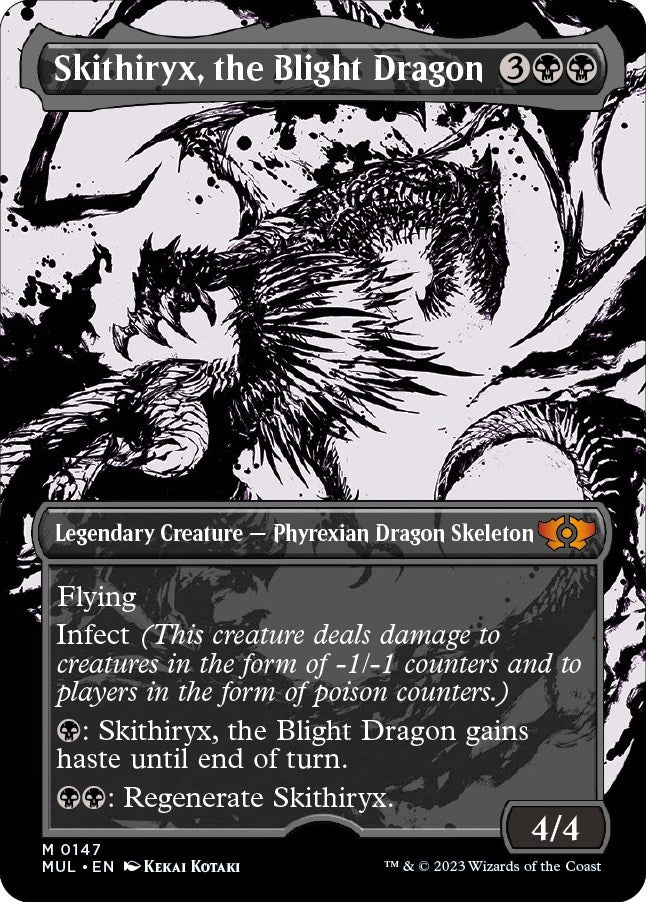 Image for Skithiryx, the Blight Dragon (Halo Foil) (147) [March of the Machine: Multiverse Legends]