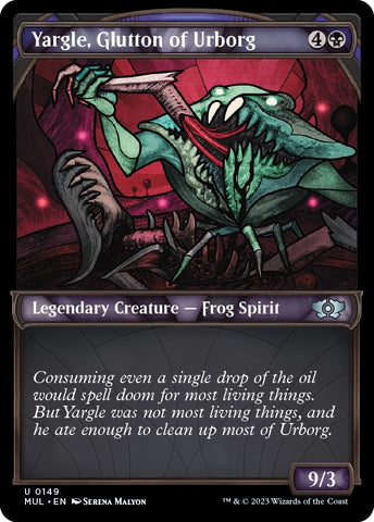 Image for Yargle, Glutton of Urborg (Halo Foil) (149) [March of the Machine: Multiverse Legends]