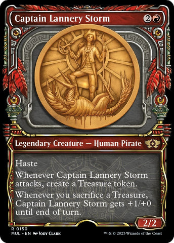 Image for Captain Lannery Storm (Halo Foil) (150) [March of the Machine: Multiverse Legends]