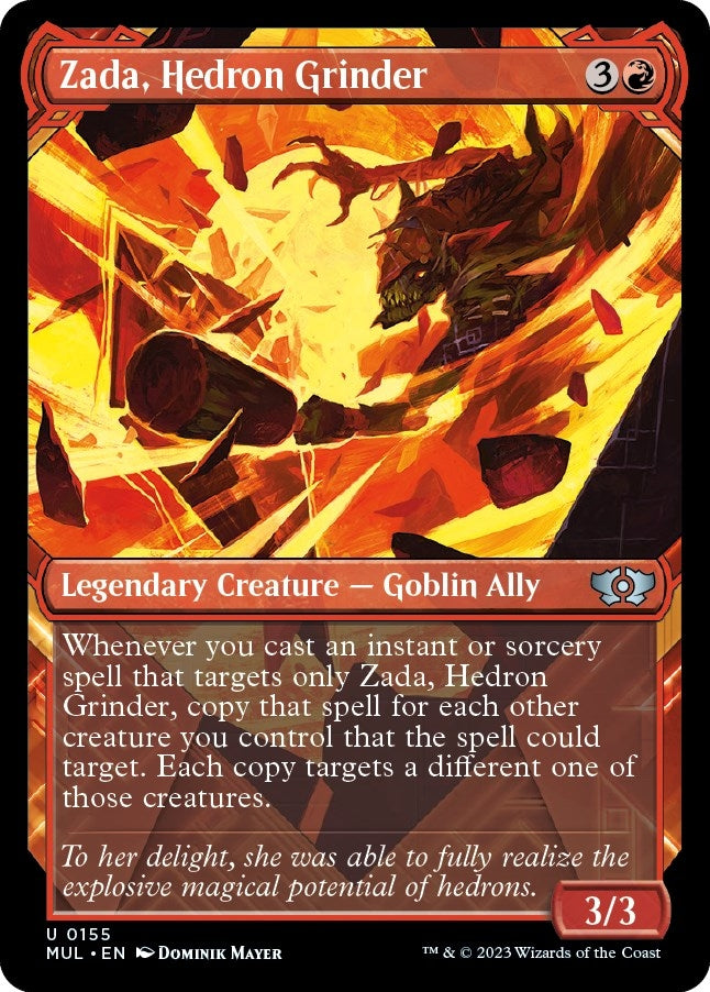 Image for Zada, Hedron Grinder (Halo Foil) (155) [March of the Machine: Multiverse Legends]