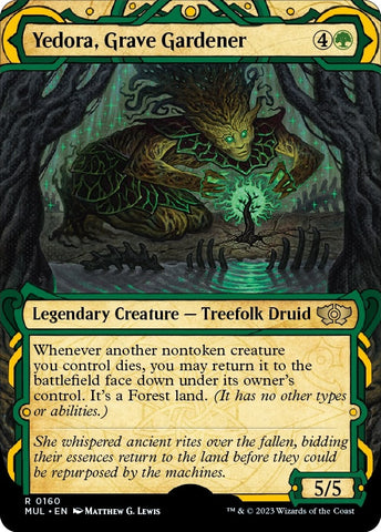 Image for Yedora, Grave Gardener (Halo Foil) (160) [March of the Machine: Multiverse Legends]