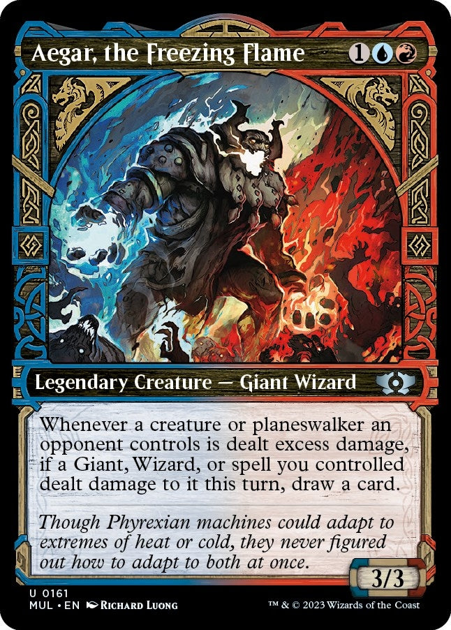 Image for Aegar, the Freezing Flame (Halo Foil) (161) [March of the Machine: Multiverse Legends]
