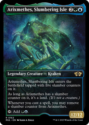Image for Arixmethes, Slumbering Isle (Halo Foil) (162) [March of the Machine: Multiverse Legends]