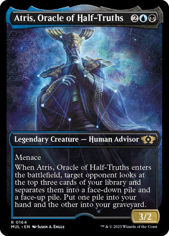 Image for Atris, Oracle of Half-Truths (Halo Foil) (164) [March of the Machine: Multiverse Legends]