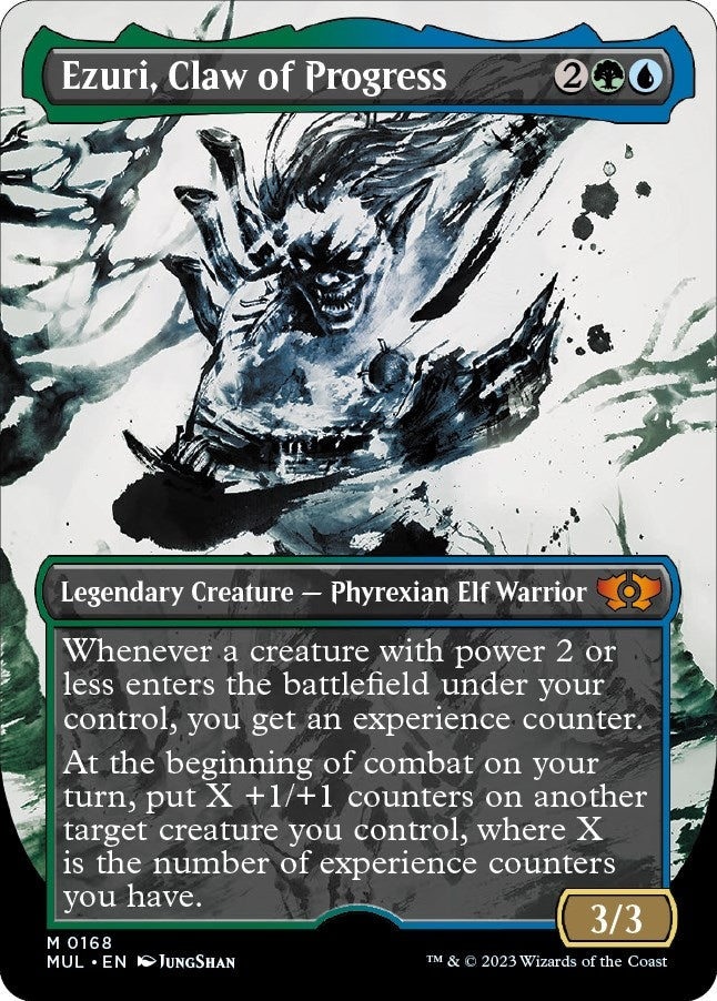 Image for Ezuri, Claw of Progress (Halo Foil) (168) [March of the Machine: Multiverse Legends]