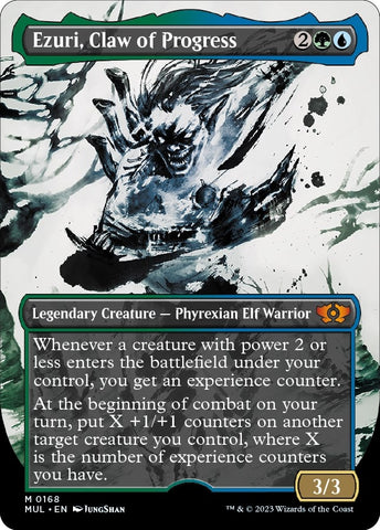 Image for Ezuri, Claw of Progress (Halo Foil) (168) [March of the Machine: Multiverse Legends]