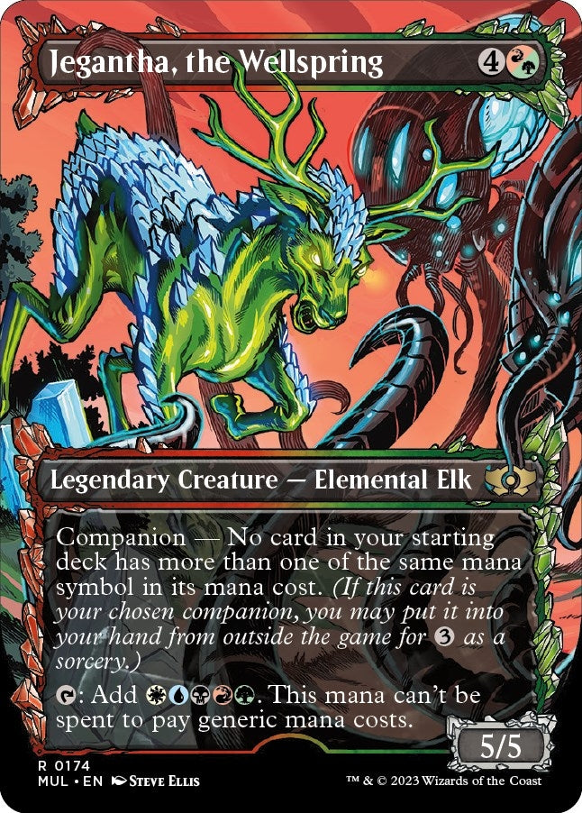 Image for Jegantha, the Wellspring (Halo Foil) (174) [March of the Machine: Multiverse Legends]