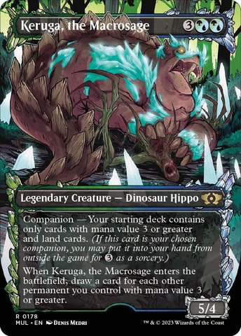 Image for Keruga, the Macrosage (Halo Foil) (178) [March of the Machine: Multiverse Legends]