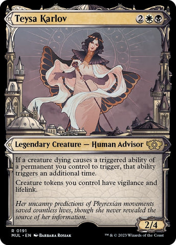 Image for Teysa Karlov (Halo Foil) (191) [March of the Machine: Multiverse Legends]