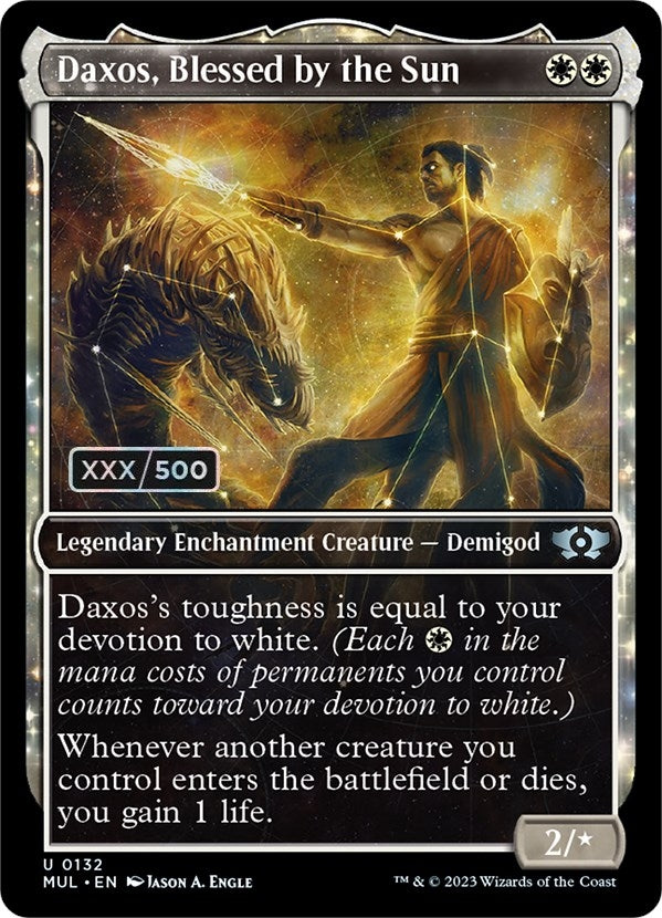 Image for Daxos, Blessed by the Sun (Serial Numbered) (132) [March of the Machine: Multiverse Legends]