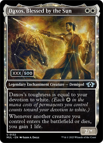 Image for Daxos, Blessed by the Sun (Serial Numbered) (132) [March of the Machine: Multiverse Legends]