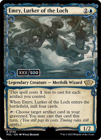 Image for Emry, Lurker of the Loch (Serial Numbered) (139) [March of the Machine: Multiverse Legends]