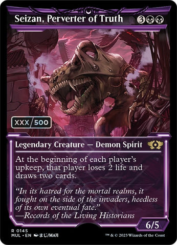 Image for Seizan, Perverter of Truth (Serial Numbered) (145) [March of the Machine: Multiverse Legends]