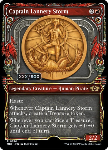 Image for Captain Lannery Storm (Serial Numbered) (150) [March of the Machine: Multiverse Legends]
