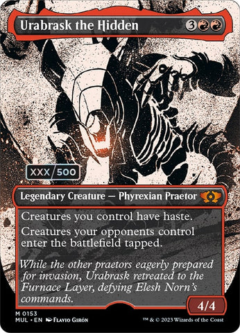 Image for Urabrask the Hidden (Serial Numbered) (153) [March of the Machine: Multiverse Legends]