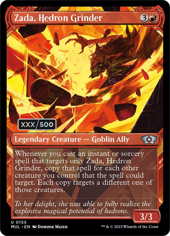 Image for Zada, Hedron Grinder (Serial Numbered) (155) [March of the Machine: Multiverse Legends]