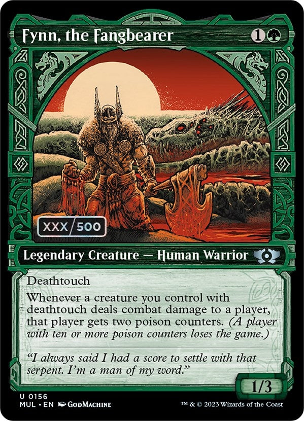 Image for Fynn, the Fangbearer (Serial Numbered) (156) [March of the Machine: Multiverse Legends]