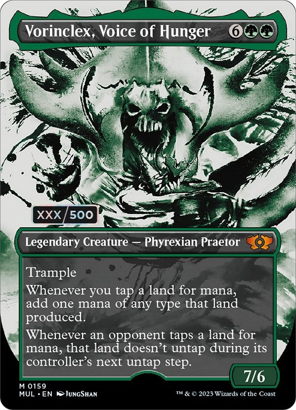 Image for Vorinclex, Voice of Hunger (Serial Numbered) (159) [March of the Machine: Multiverse Legends]