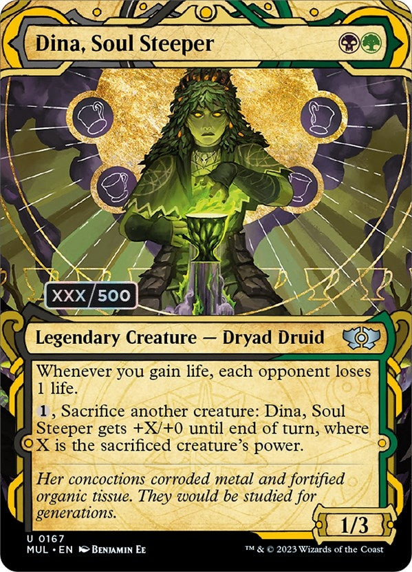 Image for Dina, Soul Steeper (Serial Numbered) (167) [March of the Machine: Multiverse Legends]