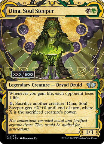 Image for Dina, Soul Steeper (Serial Numbered) (167) [March of the Machine: Multiverse Legends]