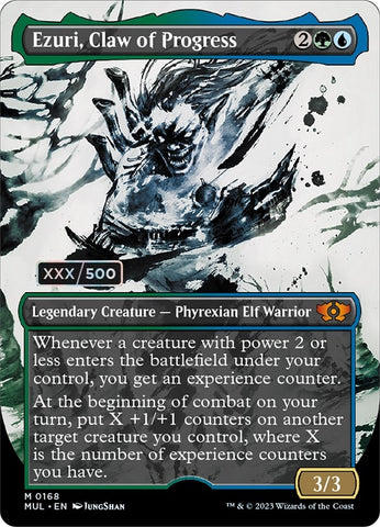 Image for Ezuri, Claw of Progress (Serial Numbered) (168) [March of the Machine: Multiverse Legends]