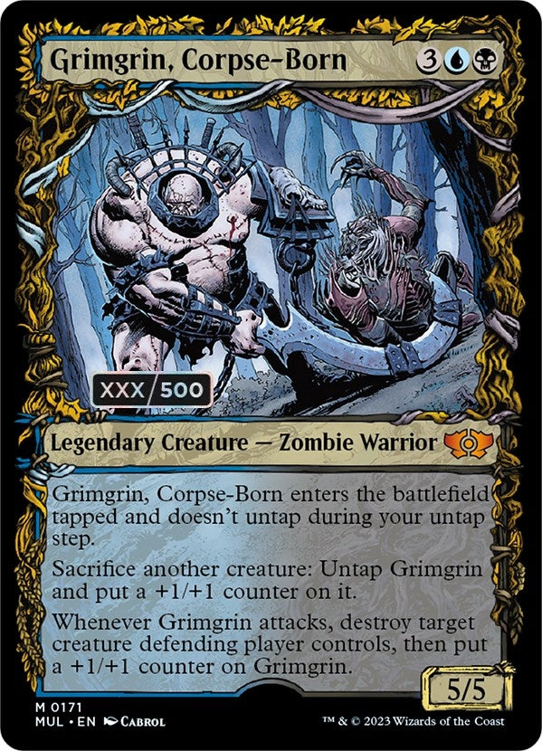 Image for Grimgrin, Corpse-Born (Serial Numbered) (171) [March of the Machine: Multiverse Legends]