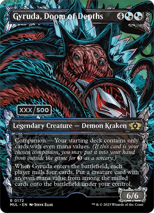 Image for Gyruda, Doom of Depths (Serial Numbered) (172) [March of the Machine: Multiverse Legends]