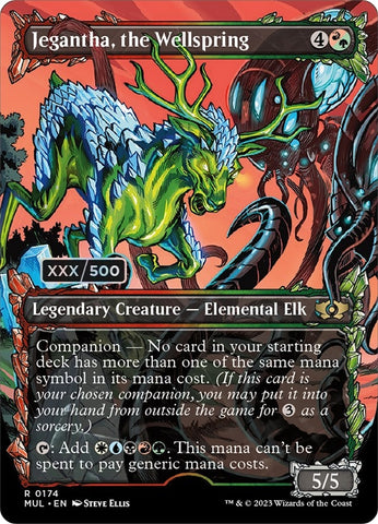 Image for Jegantha, the Wellspring (Serial Numbered) (174) [March of the Machine: Multiverse Legends]